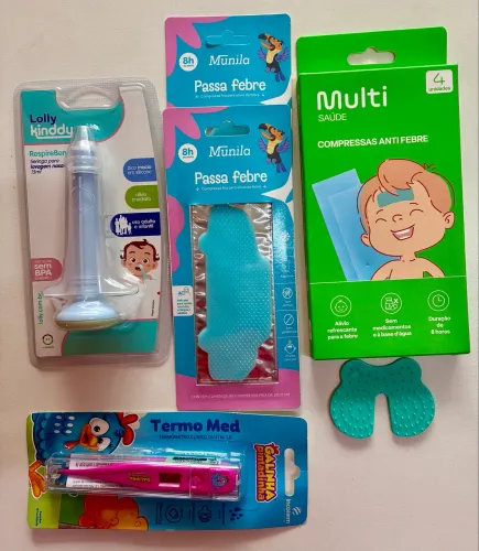 Kit passa febre bebê