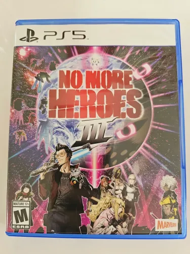 No more heroes 3. Jogo de Playstation 5.