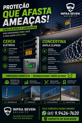 Concertina e Cerca elétrica
