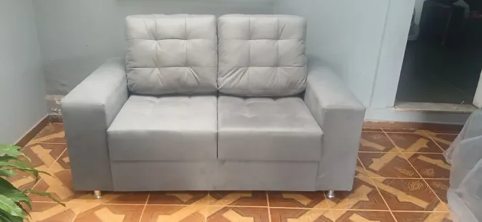 Conjunto de sofá retrátil dois e três lugares!