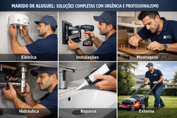 Marido de Aluguel em Curitiba e Região - Elétrica, Hidráulica e Montagem