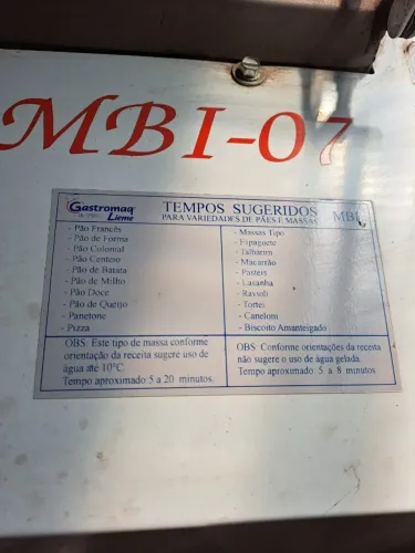 MASSEIRA BASCULANTE GASTROMAQ - MBI-07