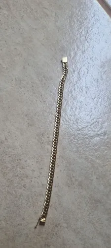 Pulseira de ouro 18k 750