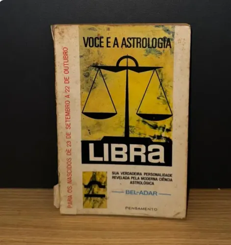livro: voce e a astrologia libra - bel adar