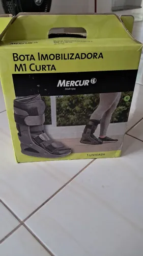 Bota imobilizadora M1 curta Mercur NOVA NUNCA USADA