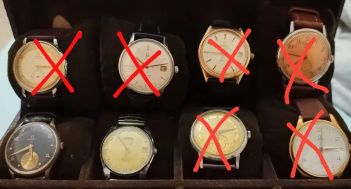 Coleção de Relógios Omega Vintages ( LEIA A DESCRIÇÃO)