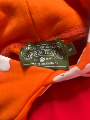 Moletom Denim Tears Laranja