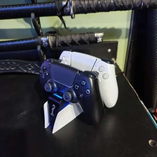 Controle PS5 + Base de Carregamento