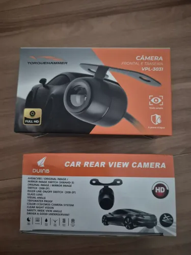 Câmera Frontal e de Ré