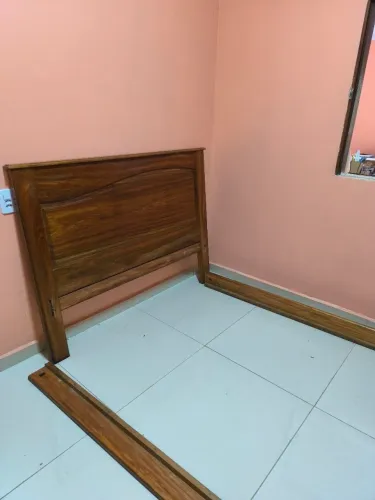 Casa casal de madeira mista