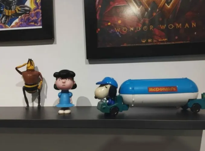 Brindes do MC lanche feliz Snoopy e outros