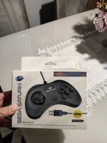 Controle USB Sega Saturno Oficial Sega