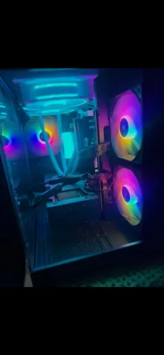 Setup gamer completo.