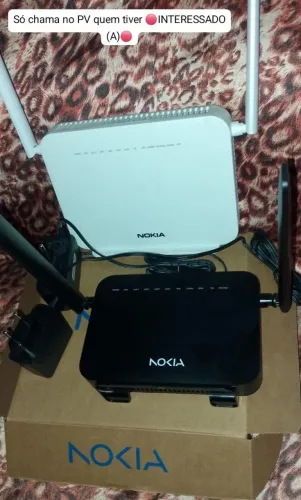 2 Roteadores wi-fi NOKIA 80,00 cada