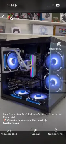 Pc gamer Intel 14th Rtx 3060 12gb