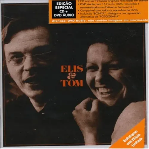 CD ELIS REGINA, ANTONIO CARLOS JOBIM - ELIS & TOM