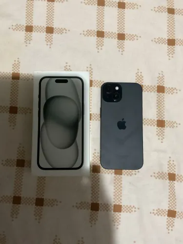 IPHONE 15/ PRETO/ 128G/ SAÚDE DA BATERIA 87%