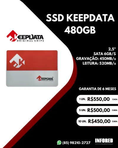 SSD 480GB Keepdata