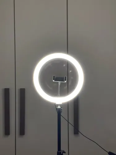 Ring Light com Suporte para Celular - R$ 50