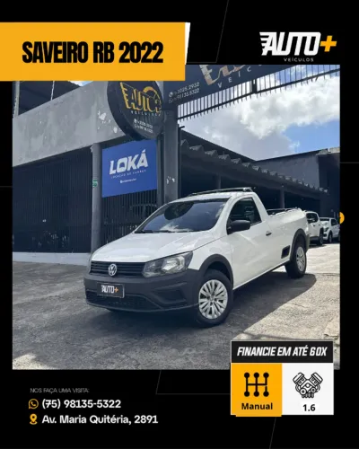 Volkswagen Saveiro Robust 1.6 Total Flex 8V 2022