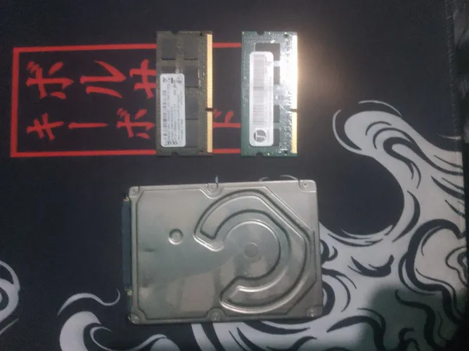 Memória ram DDR3 e HD