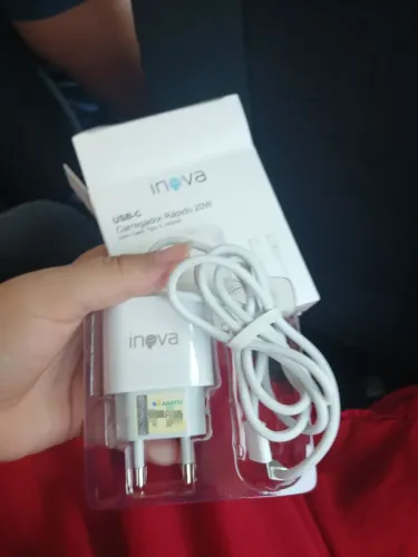 Carregador Rápido Inova 20W USB-C ? Novo!