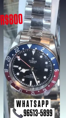 Relógio TUDOR AUTOMÁTICO  - GMT PEPSI (EXCLUSIVO)