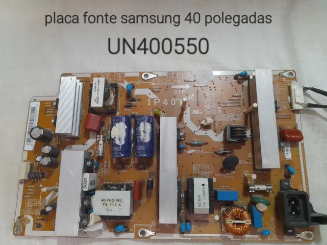 Placa fonte samsung 40 polegadas 