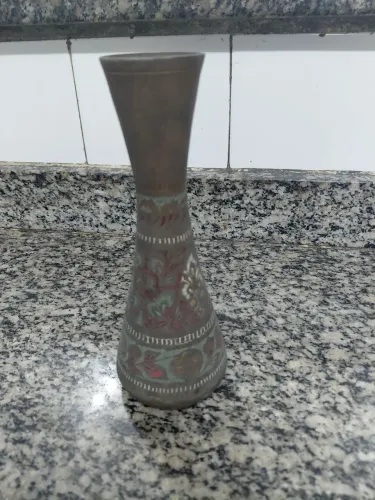 Peça artesanal vintage da Índia sec. XX década 60/70