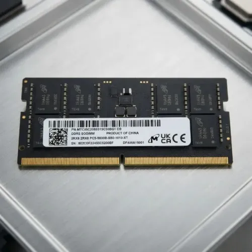 Memoria p/ notebook DDR5 5600 32GB SK Hynix Micron