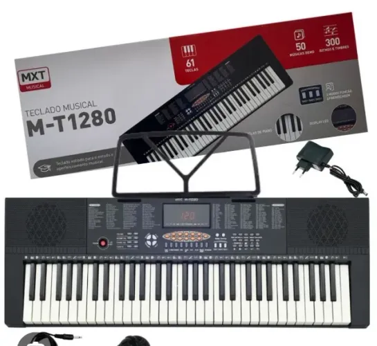 Teclado Musical M-T1280
