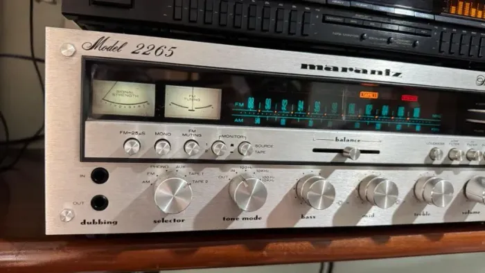 Receiver Marantz 2265 - Raridade - Lindo - Original Vintage - 65 w p/canal a 8 Ohms