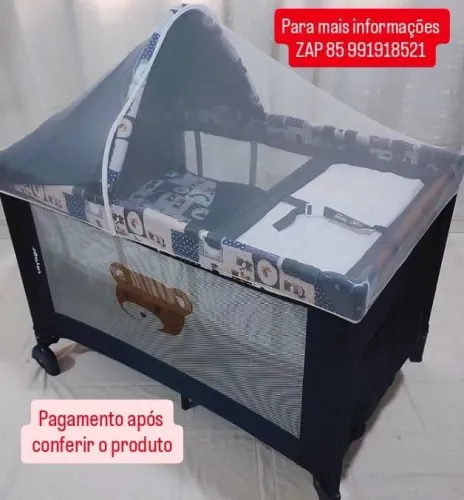 Berço cercado