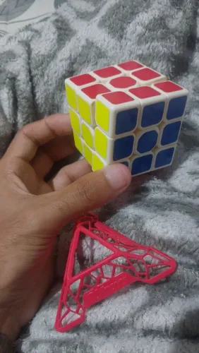 Cubo mágico Semiprofissional 3x3x3 QiYi + Base