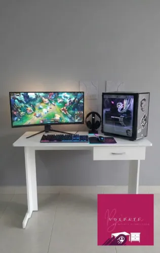 Mesa com Gaveta Moderna | Entrega Grátis em Manaus!