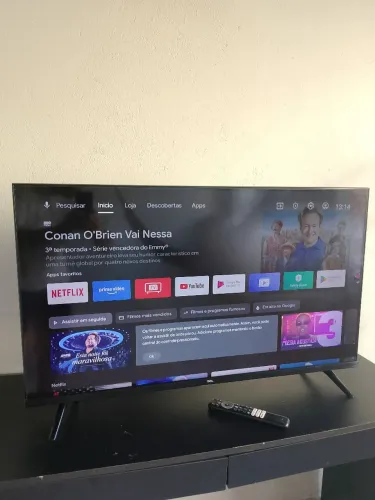 TV TCL SISTEMA ANDROID, 11 MESES DE USO, 40 POLEGADAS, CONTROLE ORIGINAL, COMANDO DE VOZ.