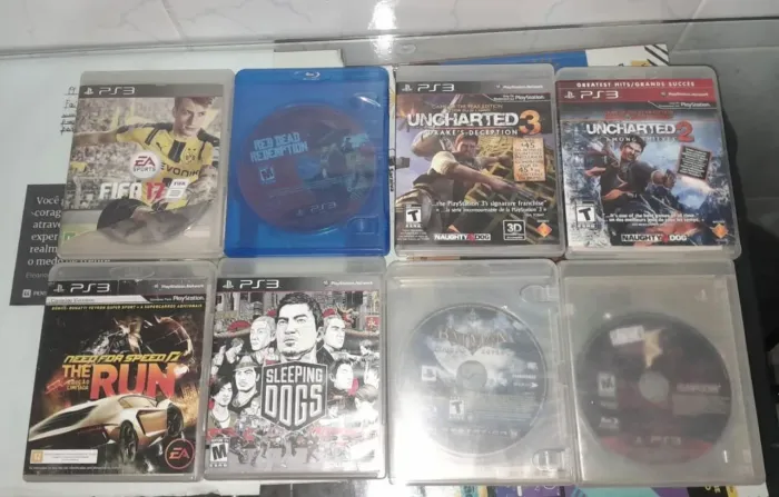 Jogos de PS3 (8 títulos)