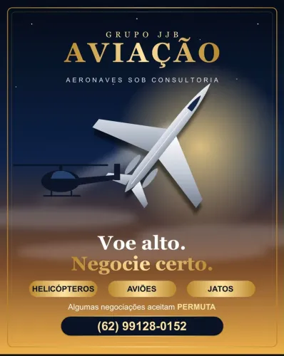 Jatos, Helicópteros e Aviões: Compra e Venda com Consultoria e Permuta