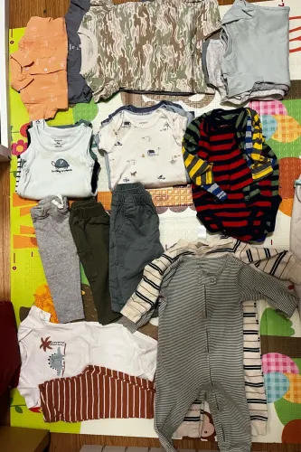 combo kit carters bebê menino