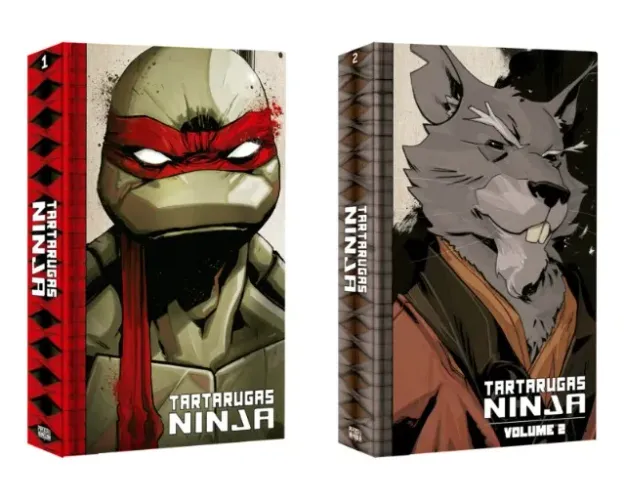 Kit Tartarugas Ninja (Coleção IDW) Vol. 1 e 2 (lacrados)