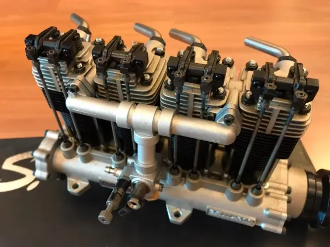 Motor R/C Nitro 1/4 O.S. IL-300 Dia Star 50cc p/ Aeromodelo (Raríssimo)