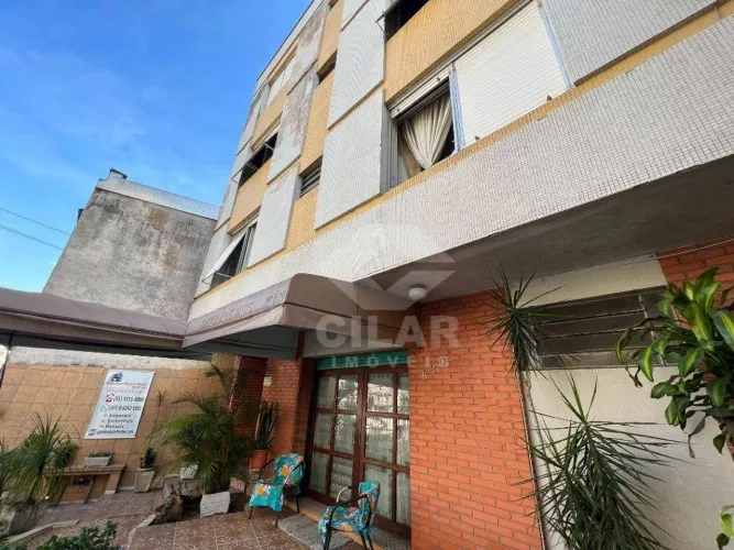 Apartamento com 1 dormitório para alugar, 45 m² por R$ 1.489,74/mês - Bom Fim - Porto Aleg