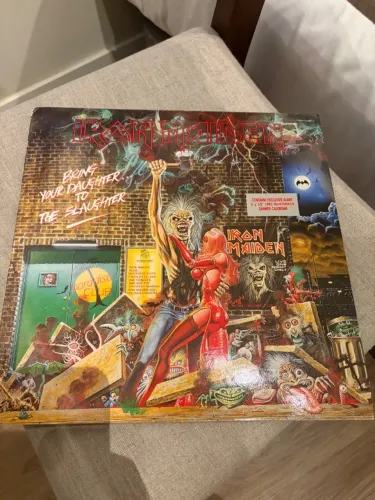 Iron Maiden Bring Your Daughter to the Slaughter 12" UK 1990