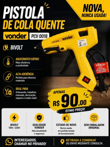 Pistola Cola Quente 