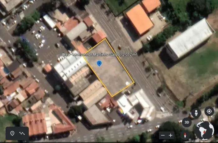 Área para aluguel em Piracicaba (Vila Areião) 2.012 m² de terreno