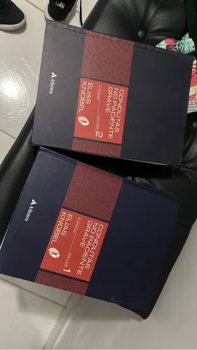 Livro de UTI/ terapia intensiva com CD - condutas no paciente grave / Elias Knobel