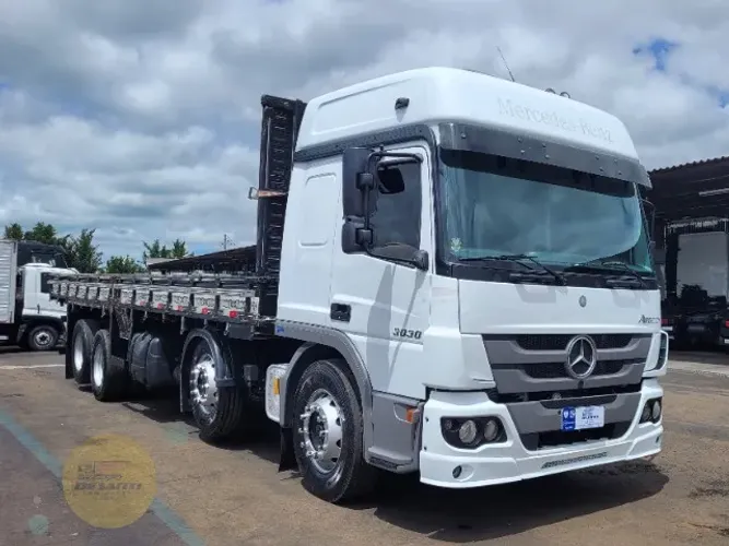 Mercedes Benz Atego 3030 8x2 Ano 2019/20 Carroceria