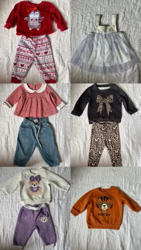 Lote feminino 6 a 9 meses