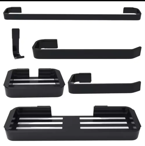 Kit Acessórios Para Banheiro Lavabo 6 Peças Luxo