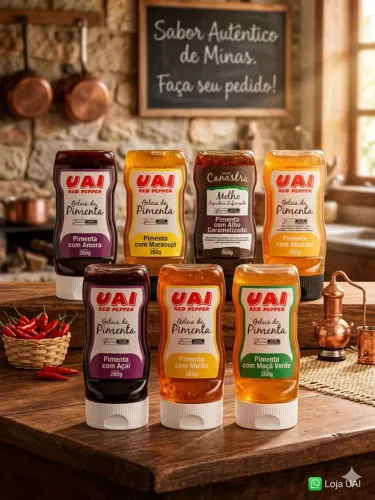 Geleias de Pimenta Uai de Minas